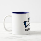 Tasse 2 Couleurs Fish West Virginia (Gauche)