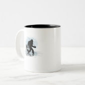 Tasse 2 Couleurs Fishing-Bigfoot (Devant gauche)