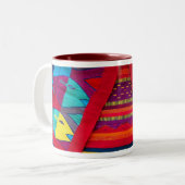 Tasse 2 Couleurs Fishs de la mer (Devant gauche)