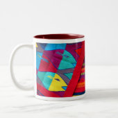 Tasse 2 Couleurs Fishs de la mer (Gauche)