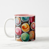 Tasse 2 Couleurs Fissures crémeuses (Gauche)