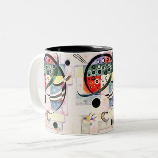 Tasse 2 Couleurs Fixe - Kandinsky (Devant gauche)