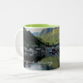 Tasse 2 Couleurs Fjords magnifiques, Norvège (Devant gauche)