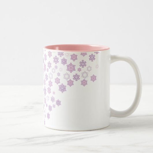Tasse 2 Couleurs Flacons de neige-2 (Droit)