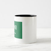 Tasse 2 Couleurs Flag d'Arabie saoudite (Centre)