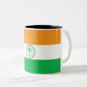 Tasse 2 Couleurs flag de Miami (Devant droit)