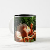 Tasse 2 Couleurs flamants roses (Devant gauche)