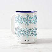 Tasse 2 Couleurs Flambeaux d'hiver (Devant gauche)