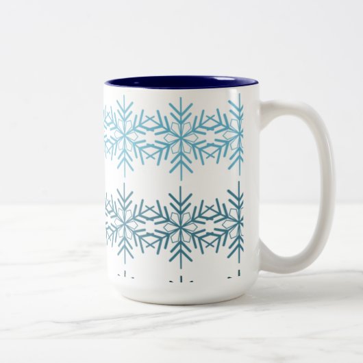 Tasse 2 Couleurs Flambeaux d'hiver (Droit)