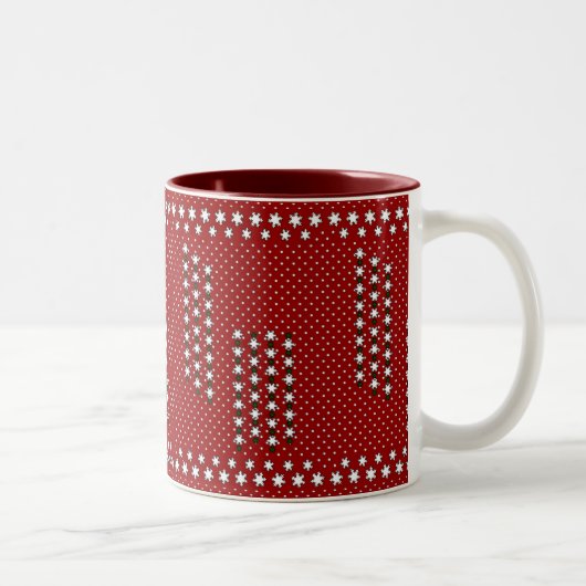 Tasse 2 Couleurs Flambeaux d'hiver (Droit)