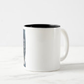 Tasse 2 Couleurs Flame bleue cool (Devant droit)