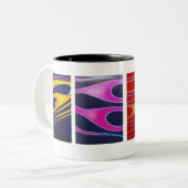 Tasse 2 Couleurs Flames (Devant gauche)