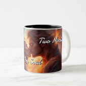 Tasse 2 Couleurs Flames jumelles 003 (Devant droit)