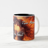 Tasse 2 Couleurs Flames jumelles 005 (Devant droit)