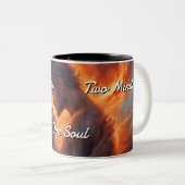 Tasse 2 Couleurs Flames jumelles 006 (Devant droit)
