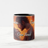Tasse 2 Couleurs Flames jumelles 006 (Centre)