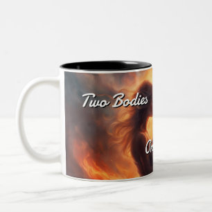 Tasse 2 Couleurs Flames jumelles 008
