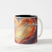 Tasse 2 Couleurs Flames jumelles 009 (Devant droit)