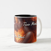 Tasse 2 Couleurs Flames jumelles 010 (Devant droit)