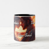 Tasse 2 Couleurs Flames jumelles 013 (Centre)