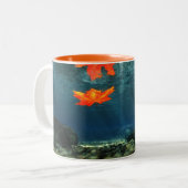 Tasse 2 Couleurs Flamme dans la boue d'eau (Devant gauche)