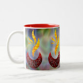 Tasse 2 Couleurs flamme de conception (Gauche)