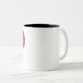 Tasse 2 Couleurs Flammes de basket (Devant droit)