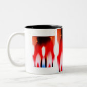 Tasse 2 Couleurs Flammes réelles (Gauche)