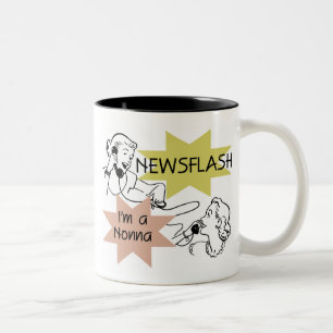 Tasse 2 Couleurs Flash d'information je suis des T-shirts et des