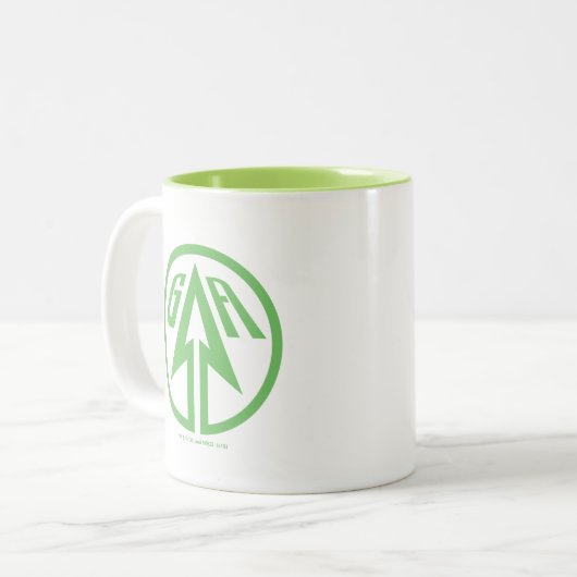 Tasse 2 Couleurs Flèche | Genius Level Babe (Devant gauche)