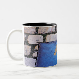 Tasse 2 Couleurs Flèche jaune