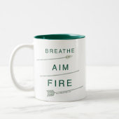 Tasse 2 Couleurs Flèche | Respirer l'objectif (Gauche)