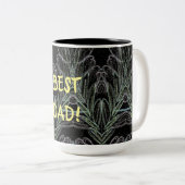 Tasse 2 Couleurs Flèches douces noires  (Devant droit)