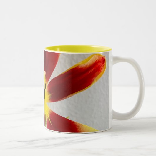 Tasse 2 Couleurs Fleur (Droit)