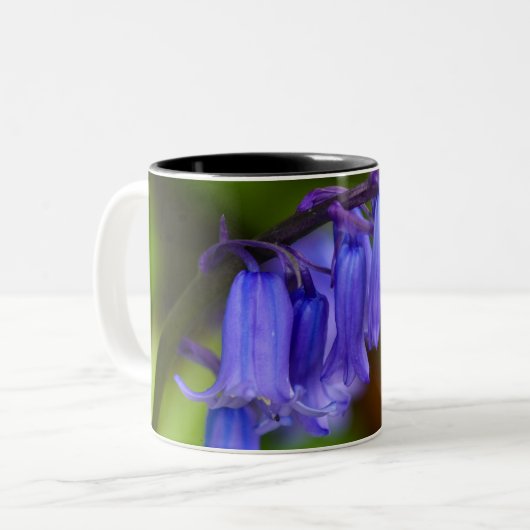 Tasse 2 Couleurs Fleur Bluebell (Devant gauche)