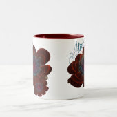 Tasse 2 Couleurs Fleur Corolla Rouge (Centre)