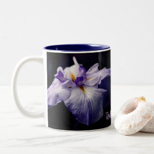 Tasse 2 Couleurs Fleur de beauté Iris japonais Personnalisé