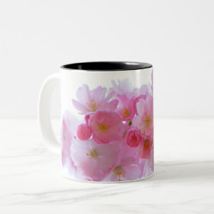 Tasse 2 Couleurs Fleur de cerisier japonaise