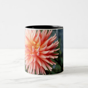 Tasse 2 Couleurs Fleur de dahlia d'éblouissement