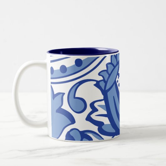 Tasse 2 Couleurs Fleur de grenade (Gauche)