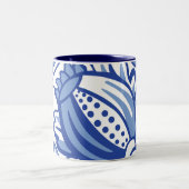 Tasse 2 Couleurs Fleur de grenade (Centre)