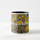 Tasse 2 Couleurs Fleur de la nature (Centre)