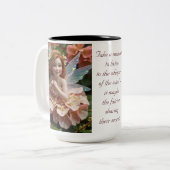 Tasse 2 Couleurs Fleur de lait de chou (Devant gauche)