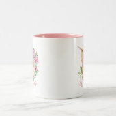 Tasse 2 Couleurs Fleur de Licorne (Centre)