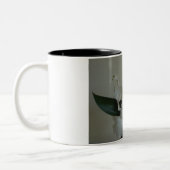 Tasse 2 Couleurs Fleur de lis blanc (Gauche)