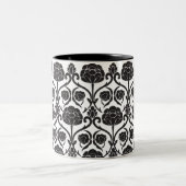 Tasse 2 Couleurs Fleur-De-Lis noir (Centre)