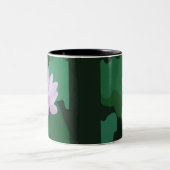 Tasse 2 Couleurs Fleur de Lotus Rose (Centre)