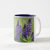 Tasse 2 Couleurs Fleur de lupin (Devant droit)
