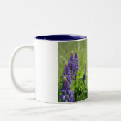 Tasse 2 Couleurs Fleur de lupin (Gauche)