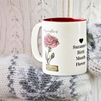Fleur de naissance JANVIER Anniversaire
